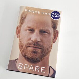 PRINCE HARRY SPARE -Hardcover Book - Great condition